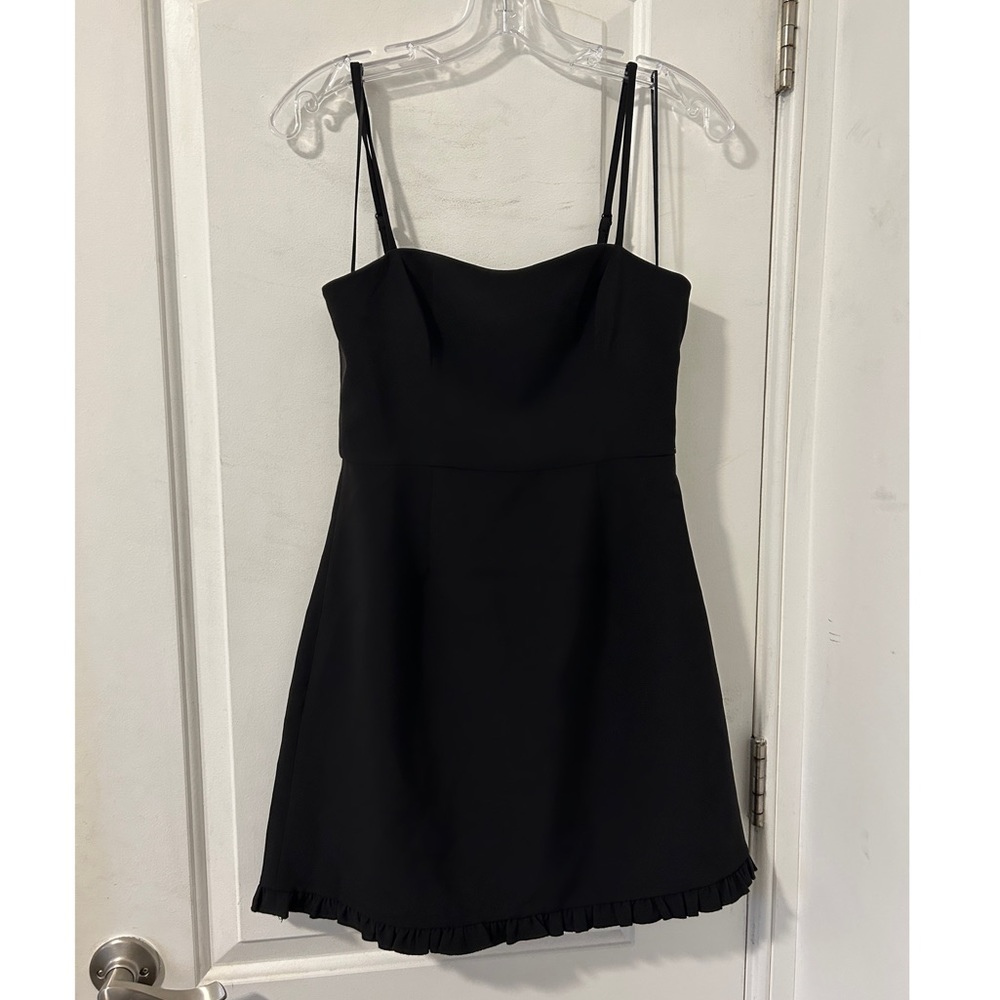 NWT French Collection Mini Dress w/ Ruffle Hem